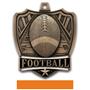 Hasty Awards 2.5" Shield Football Medals
