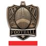 Hasty Awards 2.5" Shield Football Medals