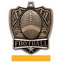 Hasty Awards 2.5" Shield Football Medals