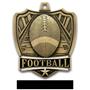 Hasty Awards 2.5" Shield Football Medals
