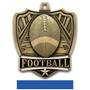 Hasty Awards 2.5" Shield Football Medals