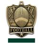 Hasty Awards 2.5" Shield Football Medals