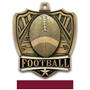 Hasty Awards 2.5" Shield Football Medals