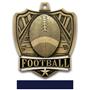 Hasty Awards 2.5" Shield Football Medals
