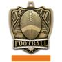 Hasty Awards 2.5" Shield Football Medals