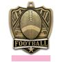 Hasty Awards 2.5" Shield Football Medals