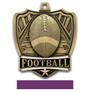 Hasty Awards 2.5" Shield Football Medals