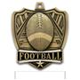 Hasty Awards 2.5" Shield Football Medals