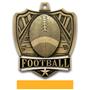 Hasty Awards 2.5" Shield Football Medals