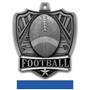 Hasty Awards 2.5" Shield Football Medals