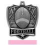 Hasty Awards 2.5" Shield Football Medals