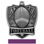 Hasty Awards 2.5" Shield Football Medals
