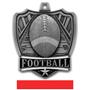 Hasty Awards 2.5" Shield Football Medals