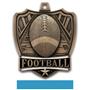 Hasty Awards 2.5" Shield Football Medals