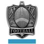 Hasty Awards 2.5" Shield Football Medals