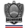 Hasty Awards 2.5" Shield Football Medals
