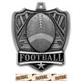 Hasty Awards 2.5" Shield Football Medals