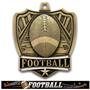Hasty Awards 2.5" Shield Football Medals