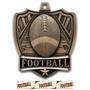 Hasty Awards 2.5" Shield Football Medals