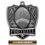 Hasty Awards 2.5" Shield Football Medals