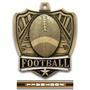 Hasty Awards 2.5" Shield Football Medals