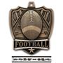 Hasty Awards 2.5" Shield Football Medals