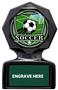 Hasty Awards 5" or 6" Soccer Black Ice Trophy