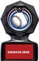 Hasty Awards 5" or 6" Baseball Black Ice Trophy