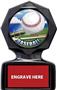 Hasty Awards 5" or 6" Baseball Black Ice Trophy