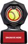 Hasty Awards 5" or 6" Softball Black Ice Trophy