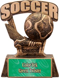 GREEN COLOR-TEK TWISTER LABEL
