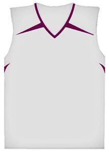 W/MA - WHITE/MAROON