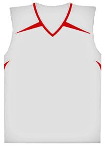 W/S - WHITE/SCARLET