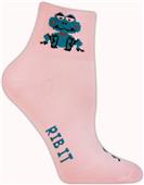 Red Lion Pond Frogs 1/4 Crew Athletic Socks
