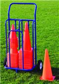 Jaypro Cone Storage Cart On Wheels