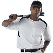 Alleson 527 Adult Full Button Baseball Jerseys