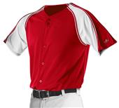 Alleson PROMMJ Adult Full Button Baseball Jerseys