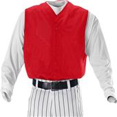 Alleson Full Button Mesh Baseball Vests-Closeout