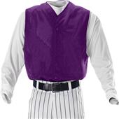 Alleson Youth Full Button Baseball Vests-Closeout Alleson Youth Full Button Baseball Vests-Closeout