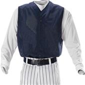 Alleson Youth Full Button Baseball Vests-Closeout Alleson Youth Full Button Baseball Vests-Closeout