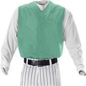 Alleson Youth Full Button Baseball Vests-Closeout Alleson Youth Full Button Baseball Vests-Closeout