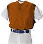 Alleson 524VST Two Button Mesh Baseball Vests