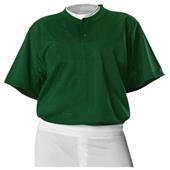 Alleson Two Button Mesh Baseball Jerseys-Closeout