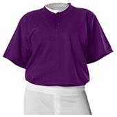 Alleson Two Button Mesh Baseball Jerseys-Closeout