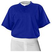 Alleson Two Button Mesh Baseball Jerseys-Closeout