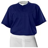 Alleson Two Button Mesh Baseball Jerseys-Closeout