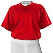 Alleson Youth Two Button Baseball Jerseys-Closeout Alleson Youth Two Button Baseball Jerseys-Closeout
