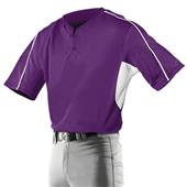 Alleson 526MJY Youth Two Button Baseball Jerseys