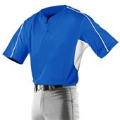 Alleson 526MJY Youth Two Button Baseball Jerseys