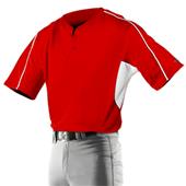 Alleson 526MJY Youth Two Button Baseball Jerseys